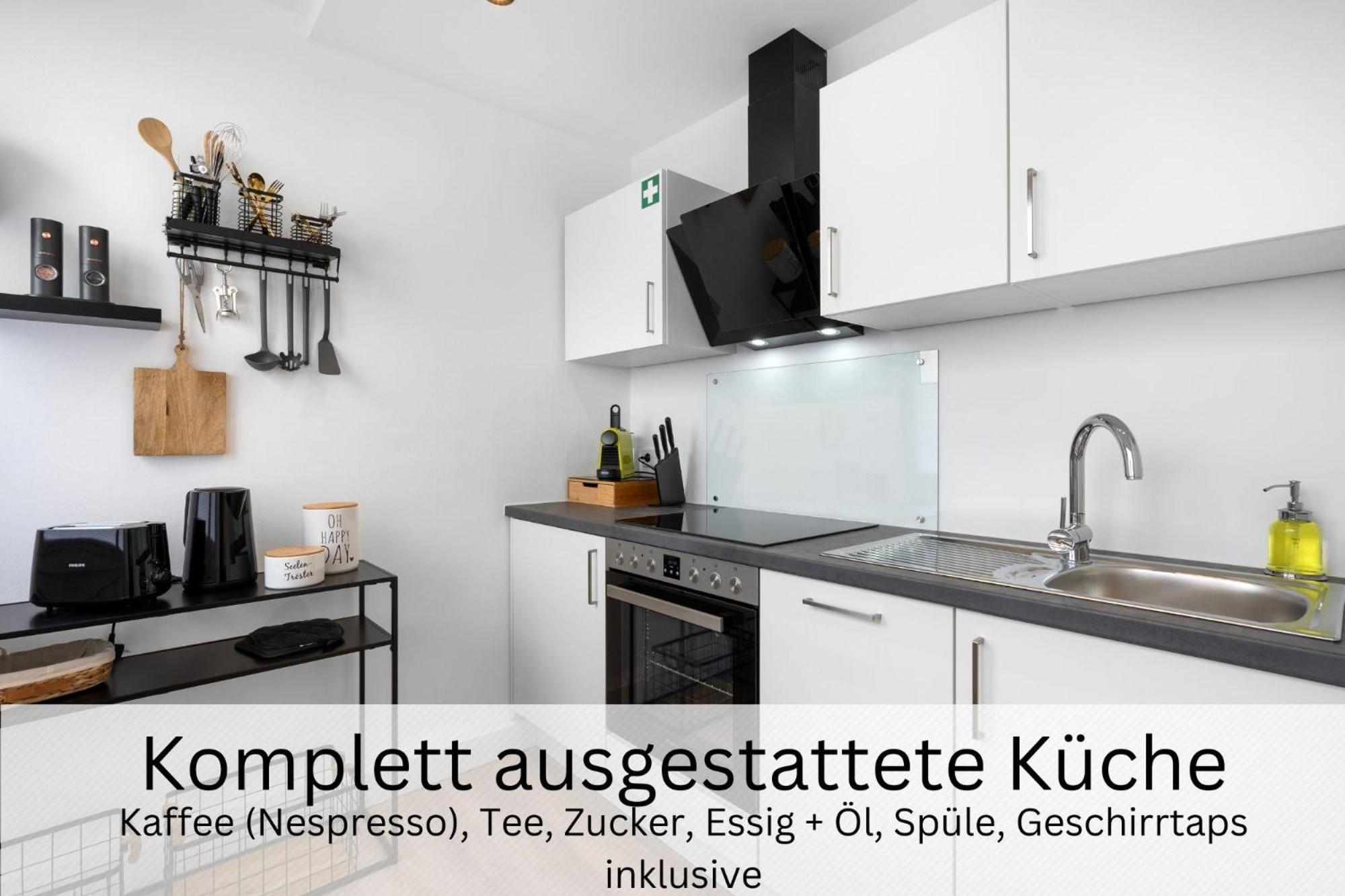 Apartmán Urban Jungle Industrial Parkplatz Balkon Business Dreieich Exteriér fotografie